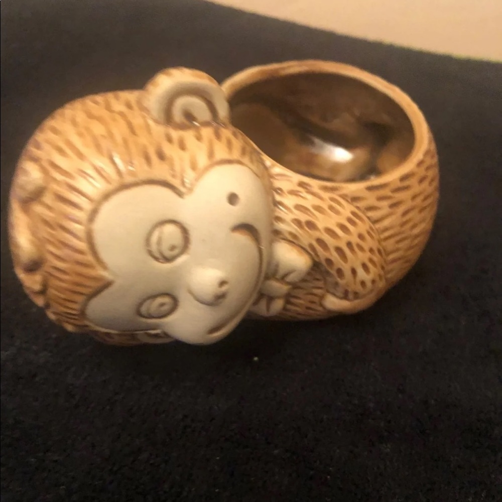 Boy Ceramic Monkey Planter